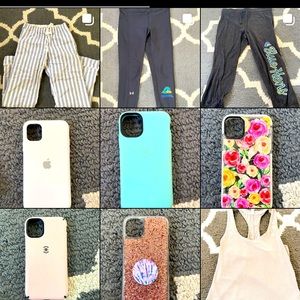 ASSORTMENT OF CLOTHES AND OTHER THINGS